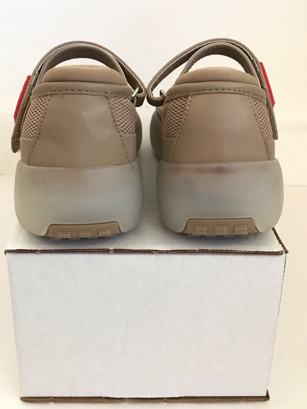 HUNTER Mire Mary Jane Mesh Shoe Tan Sneakers Women’s Size 6 - Picture 7 of 15